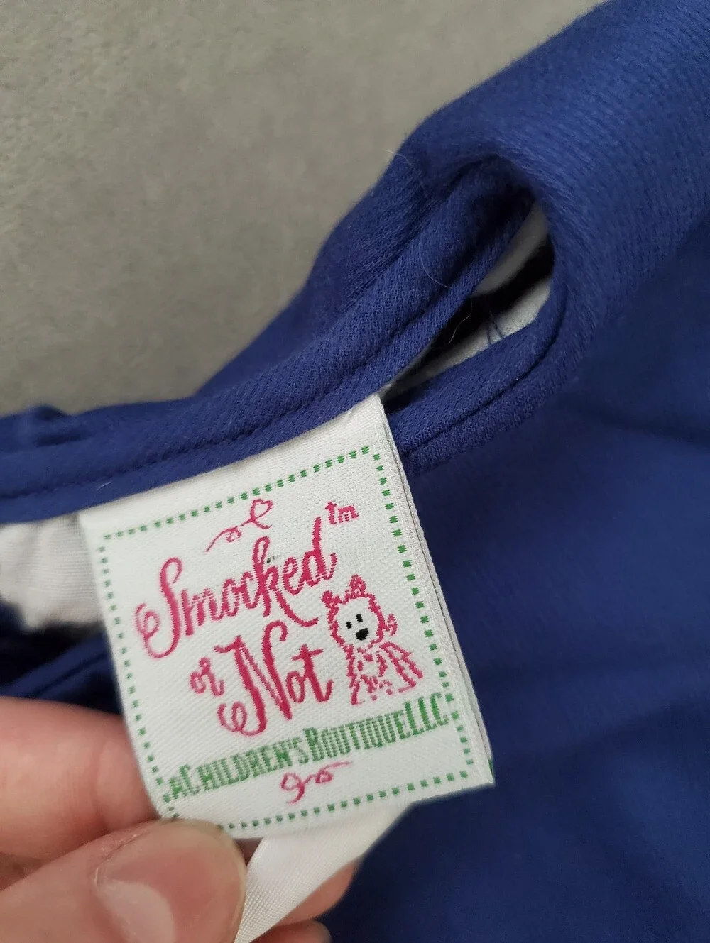 N/A smocked or